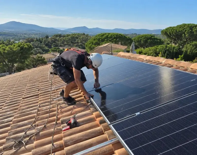 Installateur panneaux solaires Carlux — pose photovoltaïque sur toiture