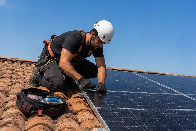 Maintenance et monitoring de panneaux solaires à Carlux