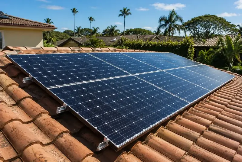 Installation de panneaux solaires à Carlux